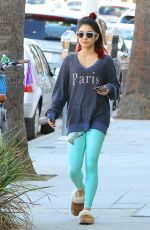 VANESSA HUDGENS Leaves a Gym in Los Angeles 0411