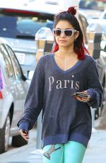 VANESSA HUDGENS Leaves a Gym in Los Angeles 0411