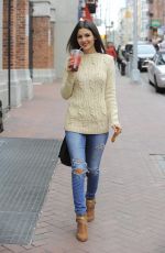 VICTORIA JUSTICE in Ripped Jeans Out and About in Brooklyn