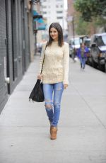VICTORIA JUSTICE in Ripped Jeans Out and About in Brooklyn