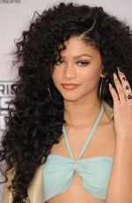 ZENDAYA COLEMAN at 2014 American Music Awards in Los Angeles