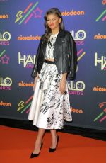 ZENDAYA COLEMAN at Nickelodeon Halo Awards 2014 in New York