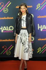 ZENDAYA COLEMAN at Nickelodeon Halo Awards 2014 in New York