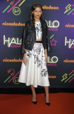 ZENDAYA COLEMAN at Nickelodeon Halo Awards 2014 in New York