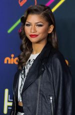 ZENDAYA COLEMAN at Nickelodeon Halo Awards 2014 in New York