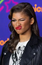 ZENDAYA COLEMAN at Nickelodeon Halo Awards 2014 in New York