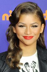 ZENDAYA COLEMAN at Nickelodeon Halo Awards 2014 in New York