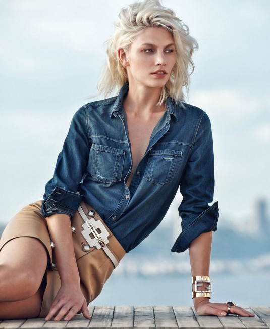 ALINE WEBER in Porter Magazine
