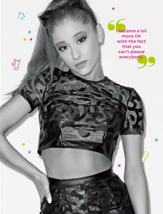 ARIANA GRANDE in Cleo Magazine