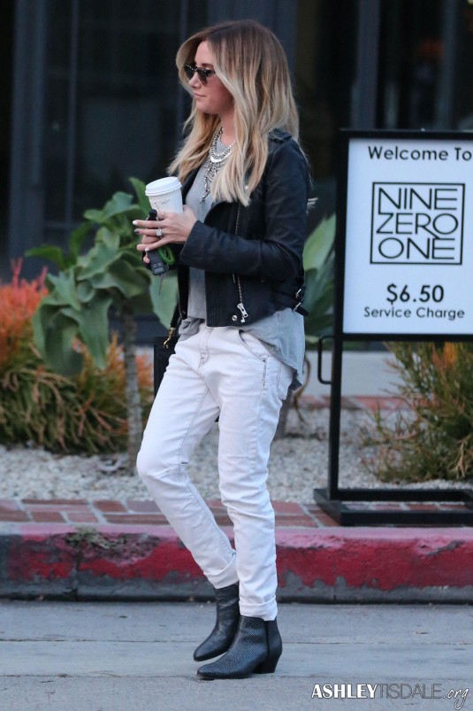 ASHELY TISDALE Leaves Nine Zero One Salon