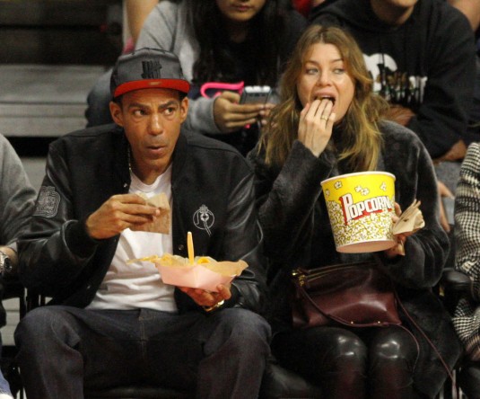 ELLEN POMPEO and Chris Ivery