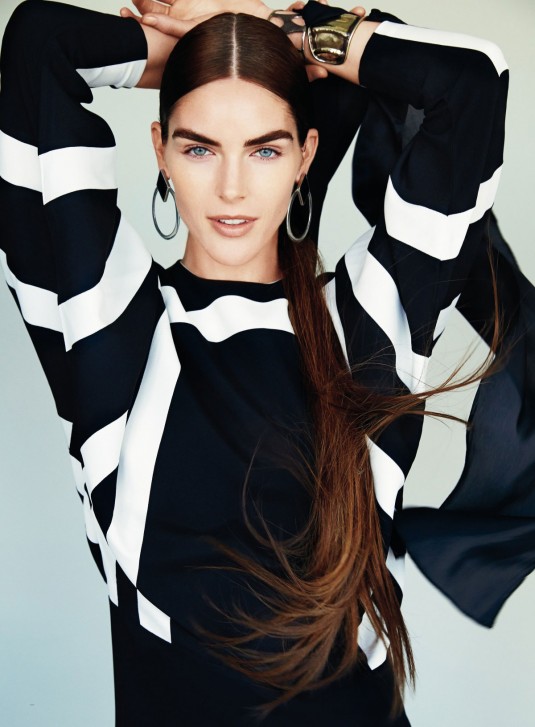 HILARY RHODA in Glamour Magazine