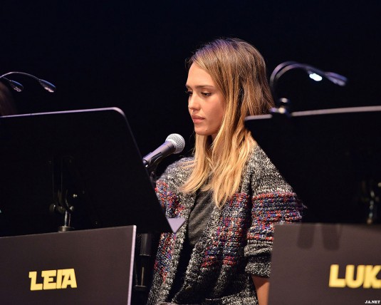 JESSICA ALBA Performs a The Empire Strikes Back Live Read