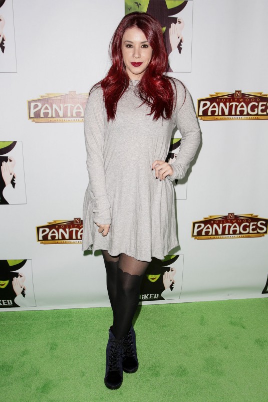JILLIAN ROSE REED at Wicked Opening Night