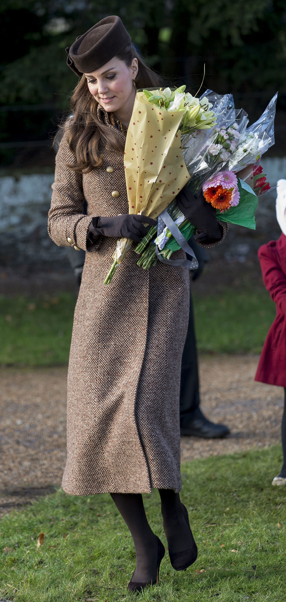 KATE MIDDLETON at Christmas Day Service in Sandringham HawtCelebs