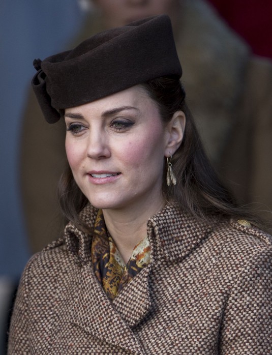 KATE MIDDLETON at Christmas Day Service