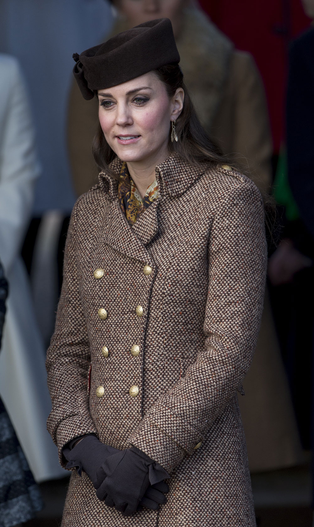 KATE MIDDLETON at Christmas Day Service in Sandringham – HawtCelebs
