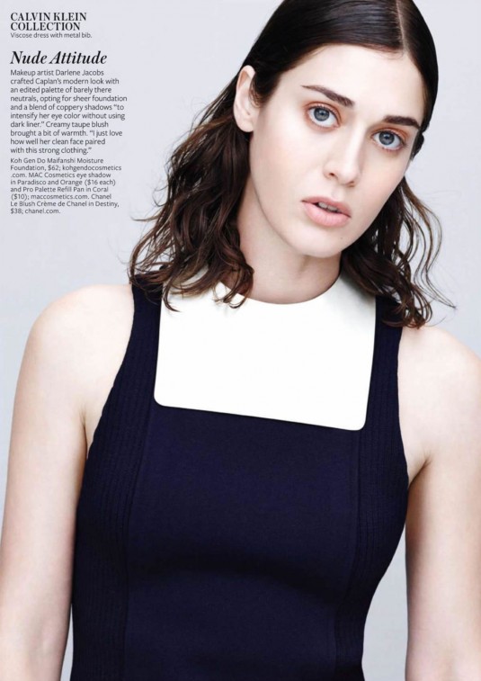 LIZZY CAPLAN in InStyle Magazine