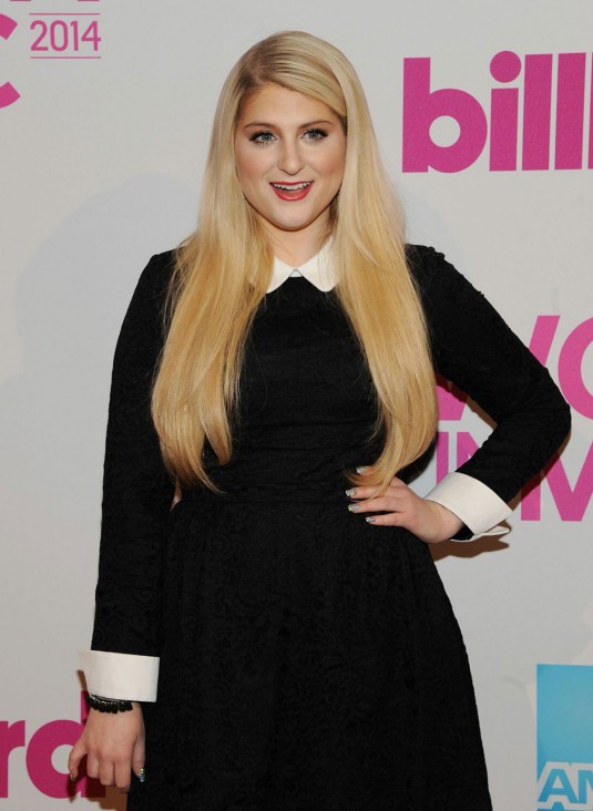 MEGHAN TRAINOR at 2014 Billboard Women In Music Luncheon