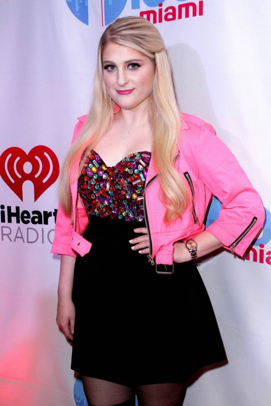 MEGHAN TRAINOR at Y100 Jingle Ball