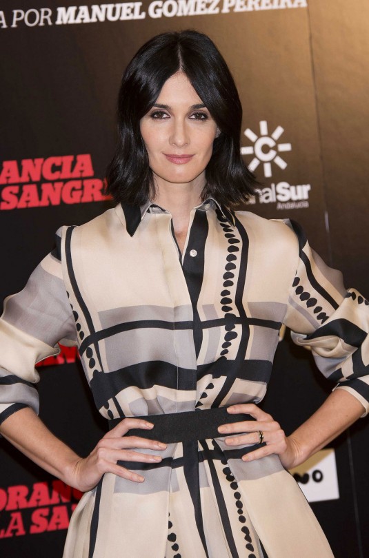 PAZ VEGA at La Ignorancia De La Sangre Press Conference