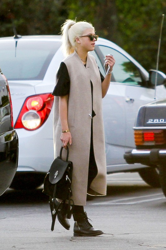 SOFIA RICHIE Out with Friends