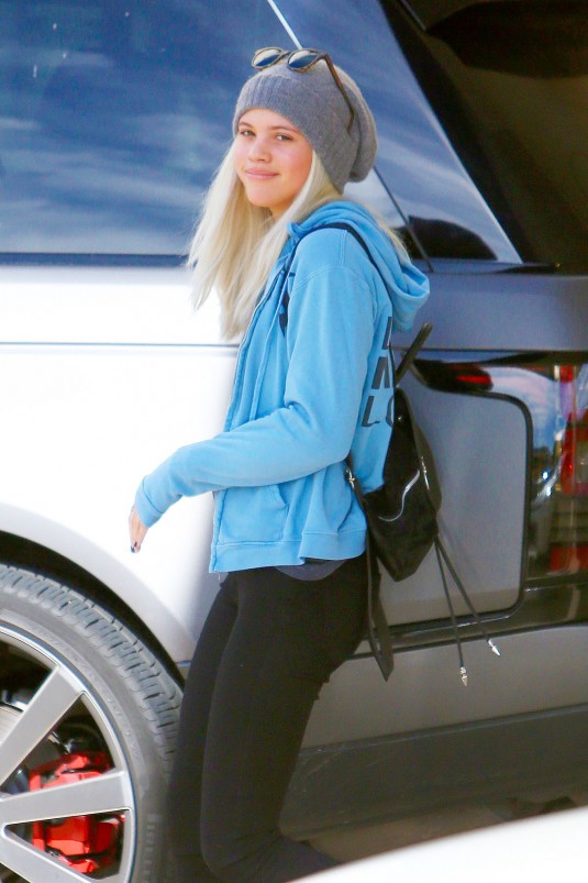 SOFIA RICHIE Out and About in Los Angeles