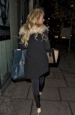 AISLEYNE HORGAN WALLACE at the Beauty and Melody Salon at Mayfair in London