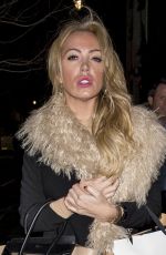 AISLEYNE HORGAN WALLACE at the Beauty and Melody Salon at Mayfair in London