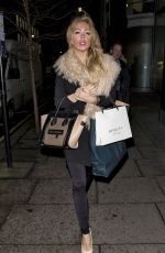 AISLEYNE HORGAN WALLACE at the Beauty and Melody Salon at Mayfair in London
