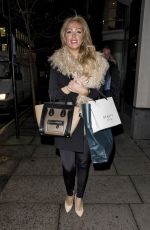 AISLEYNE HORGAN WALLACE at the Beauty and Melody Salon at Mayfair in London