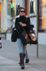 ALESSANDRA AMBROSIO Out Shopping in West Hollywood