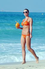 ALEX GERRARD in Bikini at a Beach in Dubai 1212
