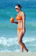 ALEX GERRARD in Bikini at a Beach in Dubai 1212