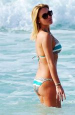 ALEX GERRARD in Bikini on the Beach in Dubai