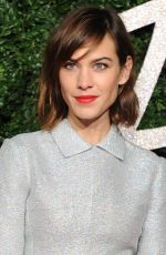 ALEXA CHUNG at British Fashion Awards 2014 in London 