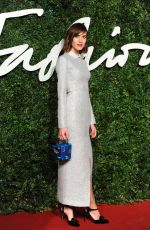 ALEXA CHUNG at British Fashion Awards 2014 in London 