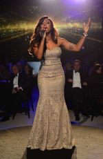 ALEXANDRA BURKE at Emeralds & Ivy Ball in London