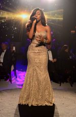 ALEXANDRA BURKE at Emeralds & Ivy Ball in London