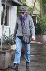 ALYSON HANNIGAN Heading to a Hair Salon in Beverly Hills