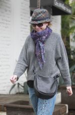 ALYSON HANNIGAN Heading to a Hair Salon in Beverly Hills
