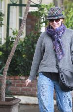 ALYSON HANNIGAN Heading to a Hair Salon in Beverly Hills