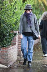 ALYSON HANNIGAN Heading to a Hair Salon in Beverly Hills