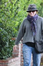 ALYSON HANNIGAN Heading to a Hair Salon in Beverly Hills