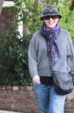 ALYSON HANNIGAN Heading to a Hair Salon in Beverly Hills