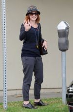 ALYSON HANNIGAN Out for Christmas Shopping in Santa Monica