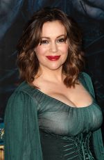 ALYSSA MILANO at Into the Woods Premiere in New York