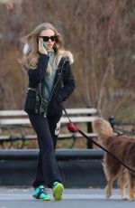 AMANDA SEYFRIED and Finn Out and About in New York 0412