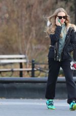 AMANDA SEYFRIED and Finn Out and About in New York 0412