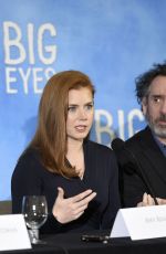 AMY ADAMS at Big Eyes Press Conference in New York